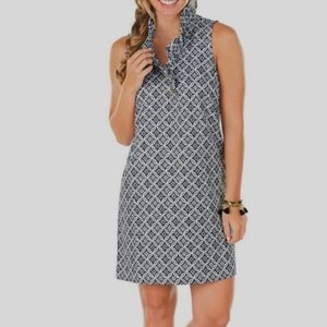 Mudpie Whitny sleeveless ruffle dress